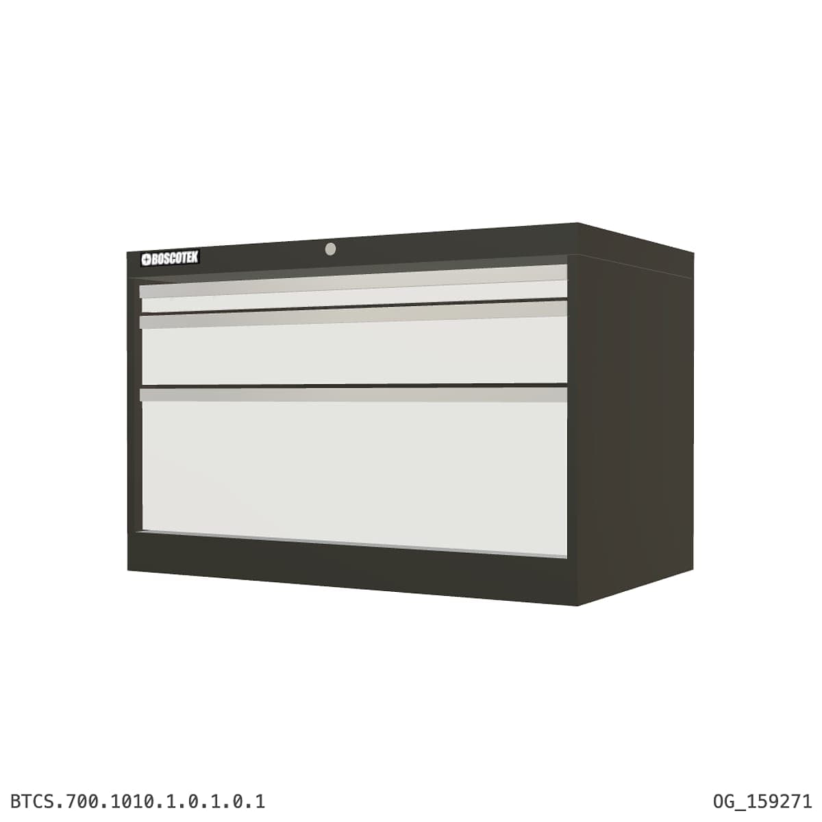 HD Cabinet 1010W × 700H — S Series, 3-Drawer by OPIE Manufacturing Group