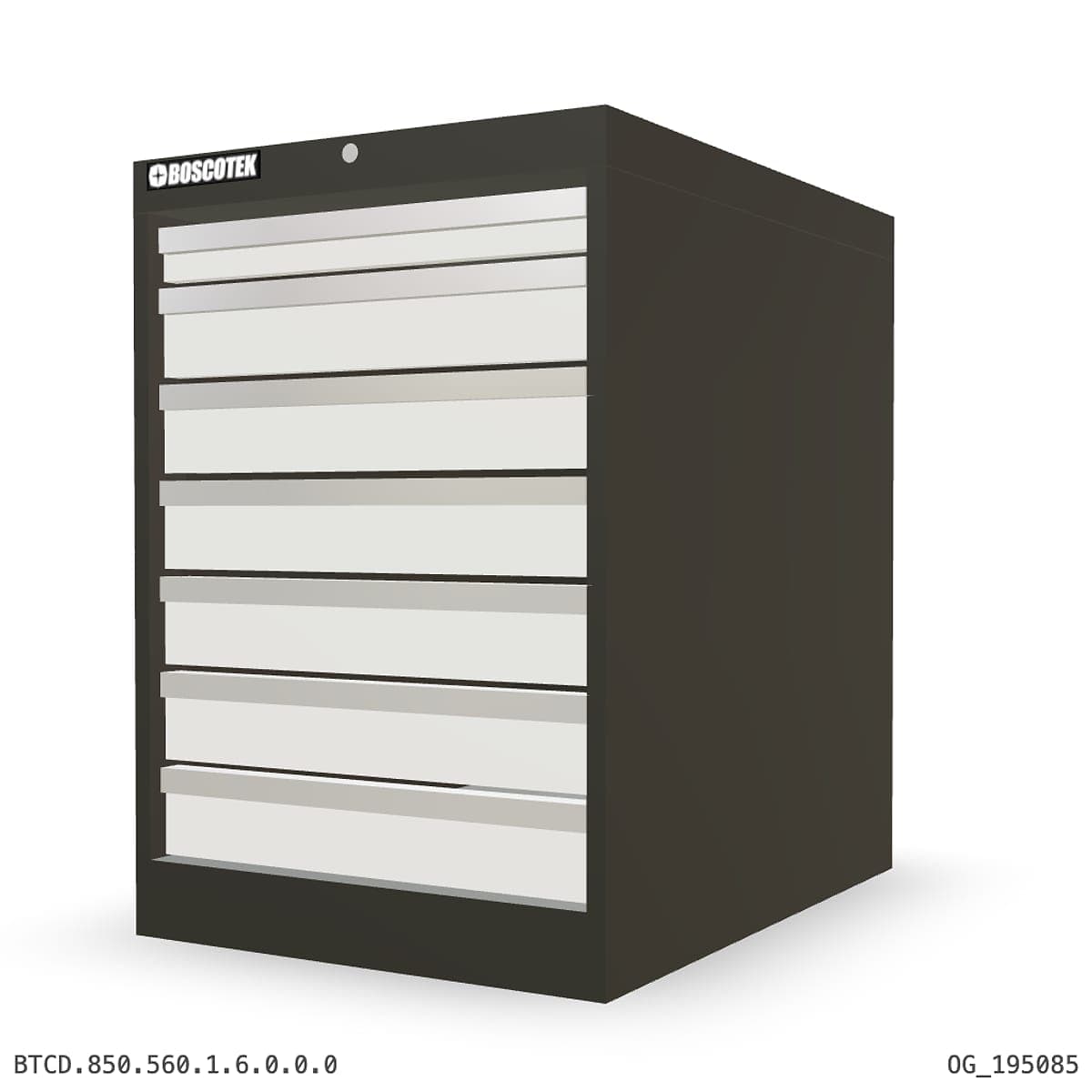 HD Cabinet 560W × 850H — D Series, 7-Drawer by OPIE Manufacturing Group