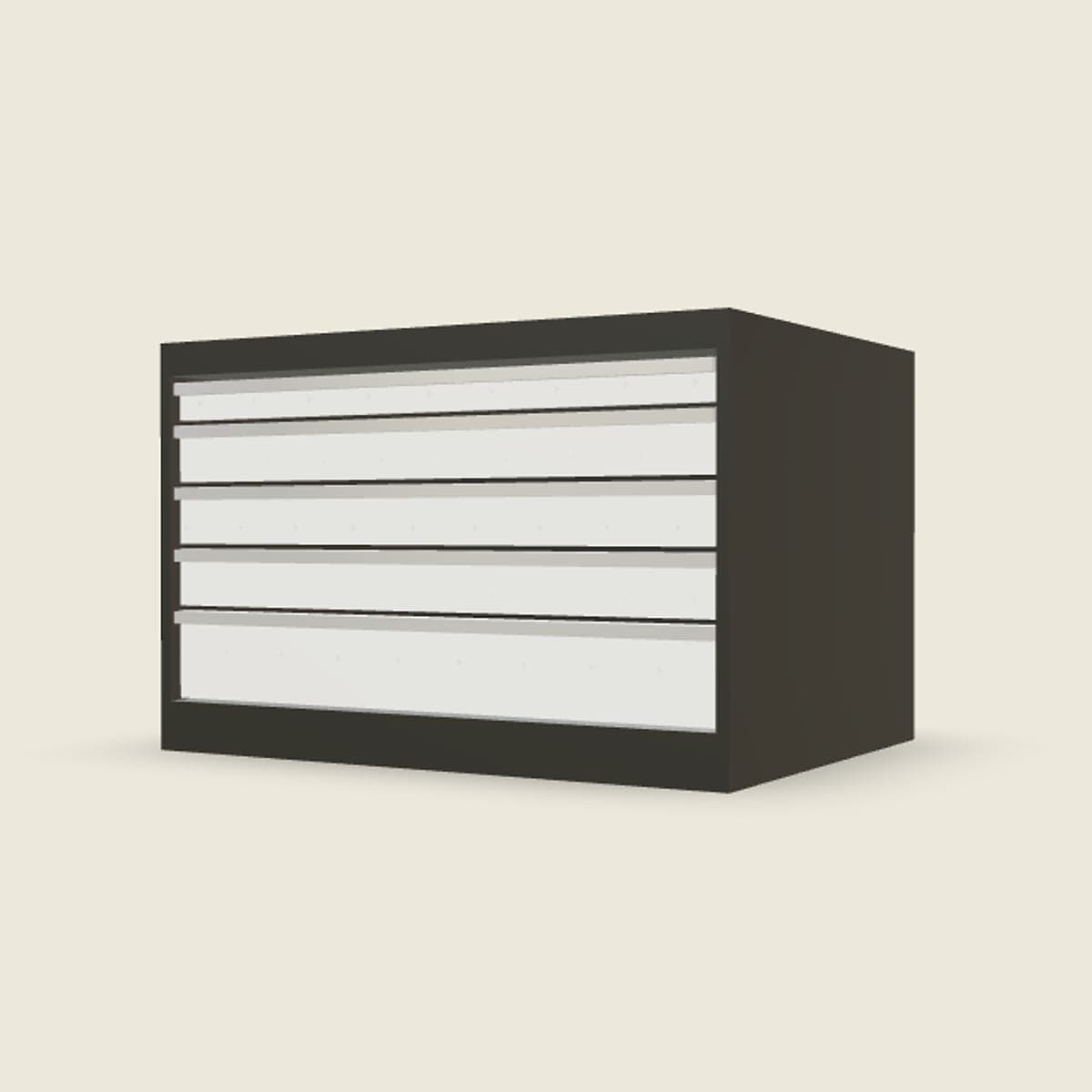 HD Cabinet 1010W × 700H — D Series, 5-Drawer by OPIE Manufacturing Group