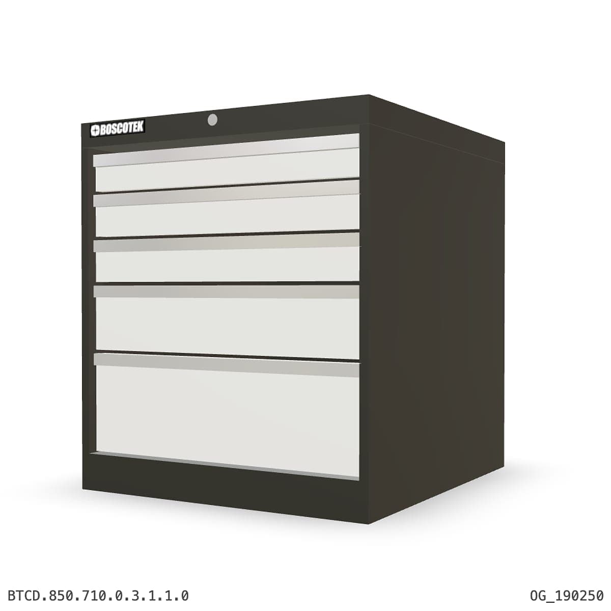 HD Cabinet 710W × 850H — D Series, 5-Drawer by OPIE Manufacturing Group
