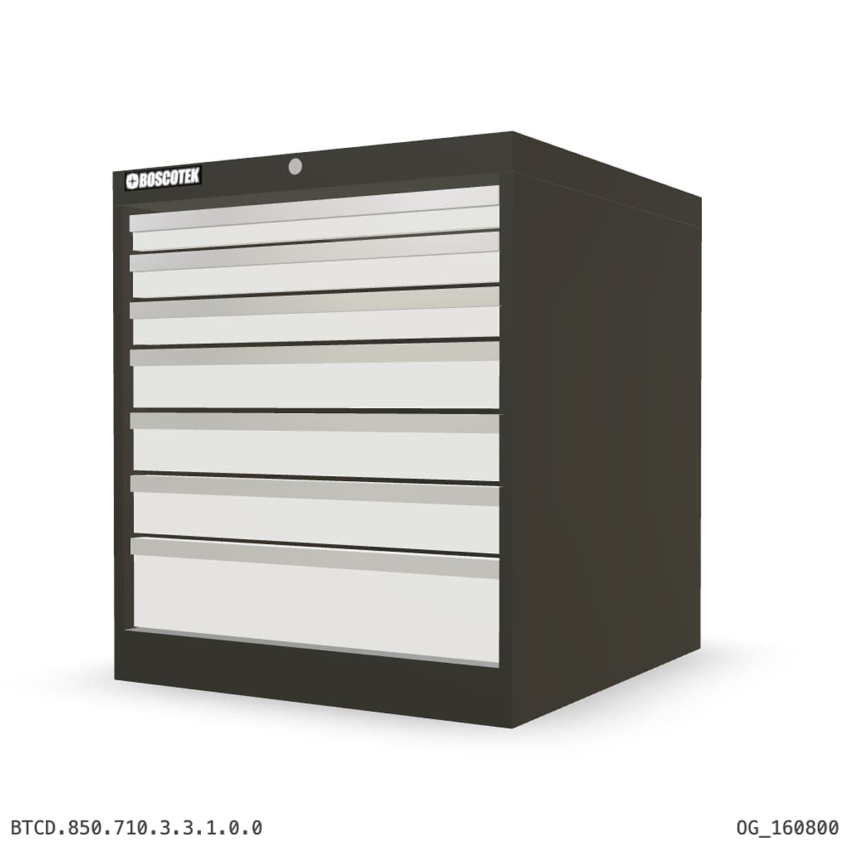 HD Cabinet 710W × 850H — D Series, 7-Drawer by OPIE Manufacturing Group
