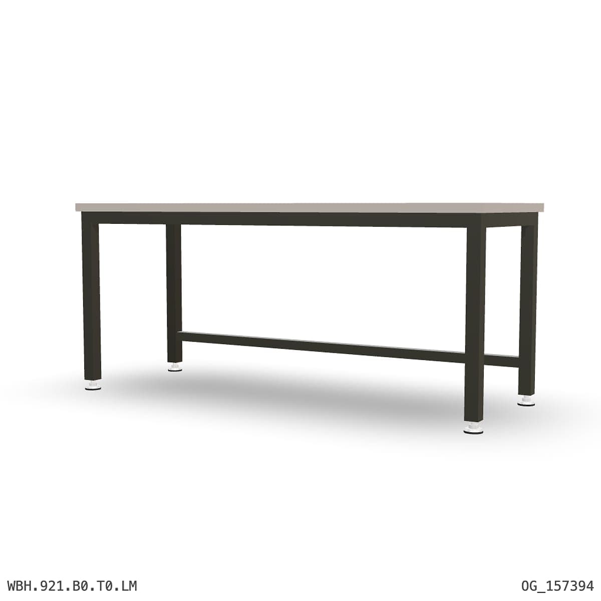 Heavy Duty Workbench 2100mm — Laminated Timber (42mm HDF) by OPIE Manufacturing Group