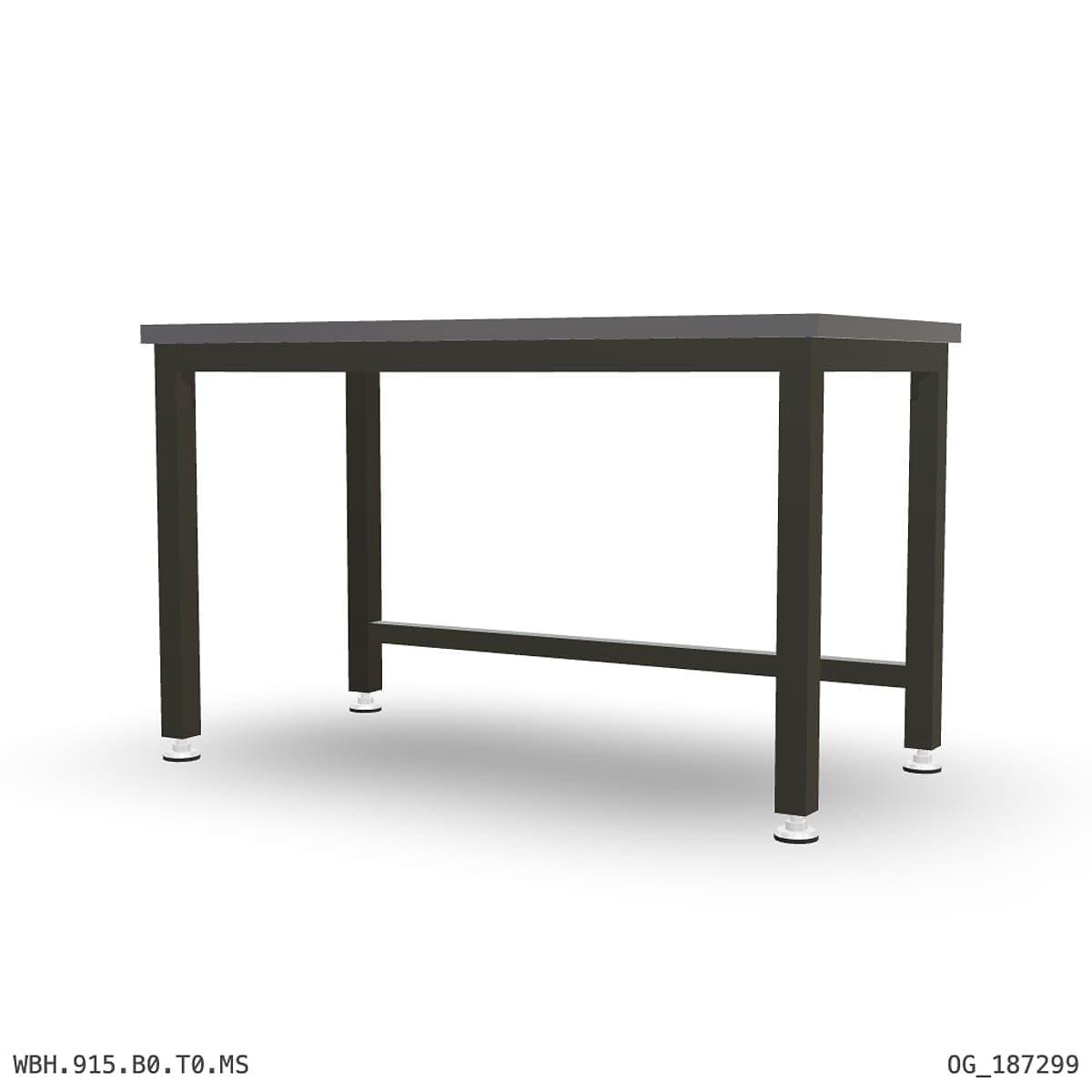 Heavy Duty Workbench 1500mm — 2mm Mild Steel by OPIE Manufacturing Group