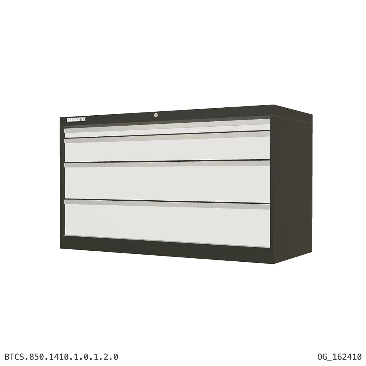 HD Cabinet 1410W × 850H — S Series, 4-Drawer by OPIE Manufacturing Group
