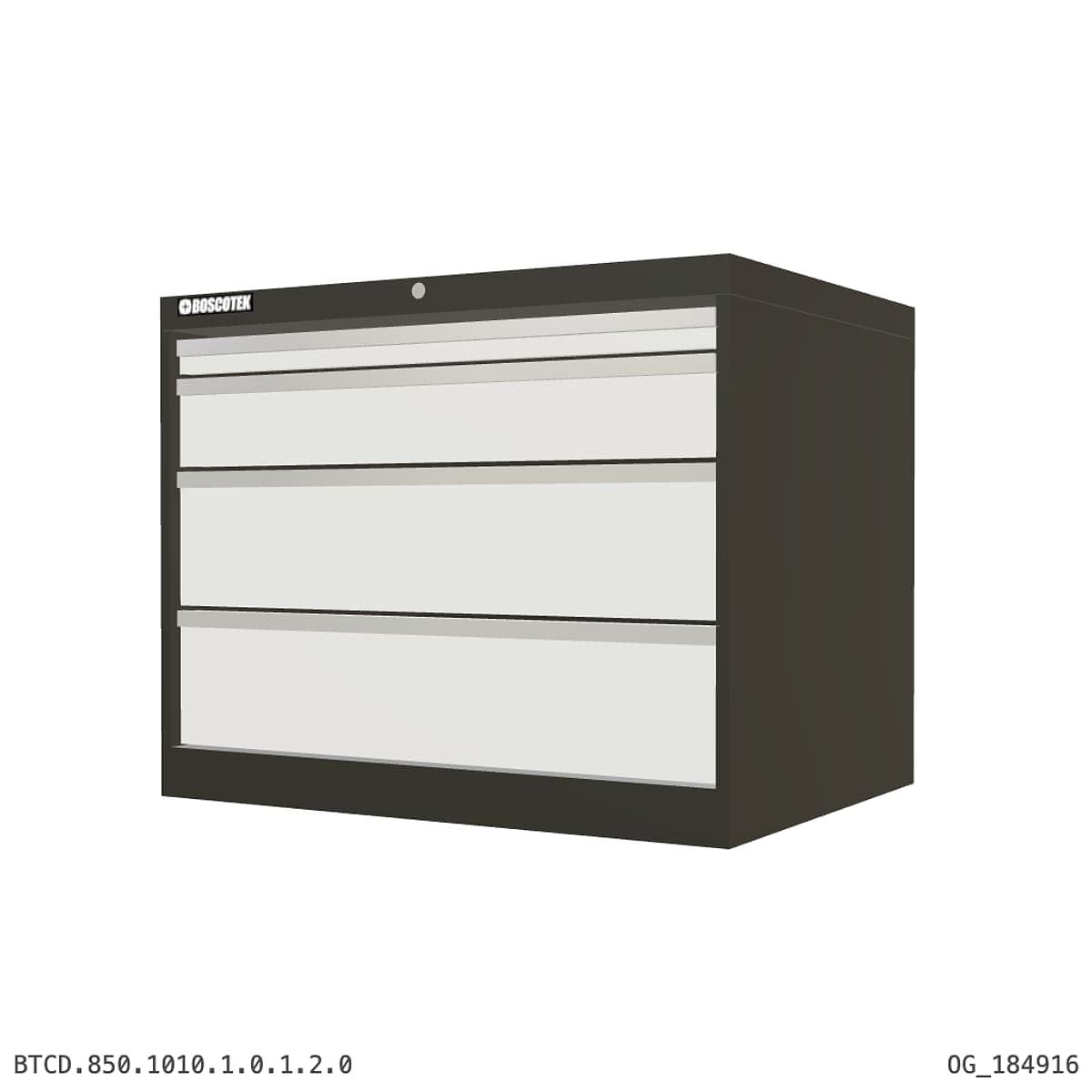 HD Cabinet 1010W × 850H — D Series, 4-Drawer by OPIE Manufacturing Group
