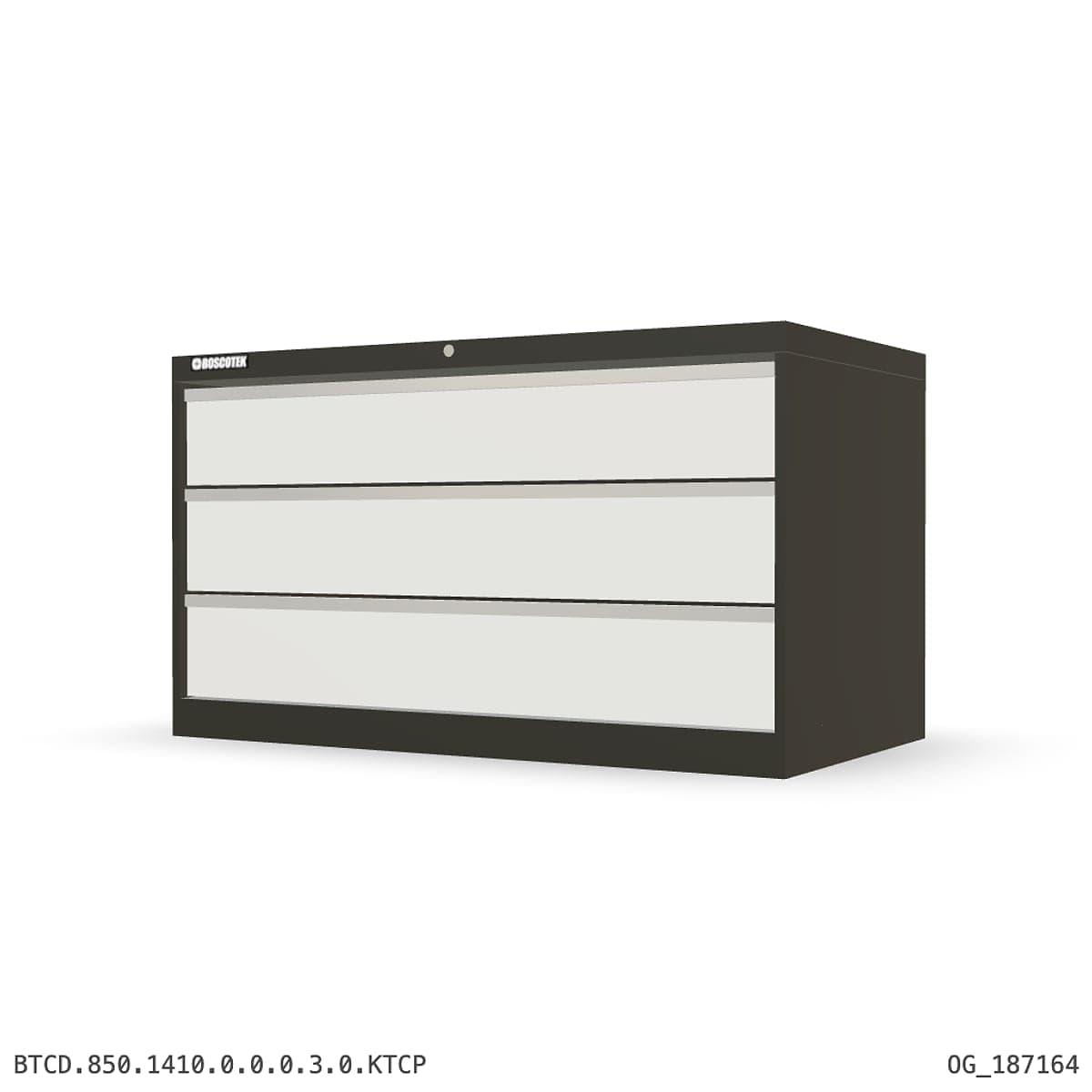HD Cabinet 1410W × 850H — D Series, 3-Drawer by OPIE Manufacturing Group