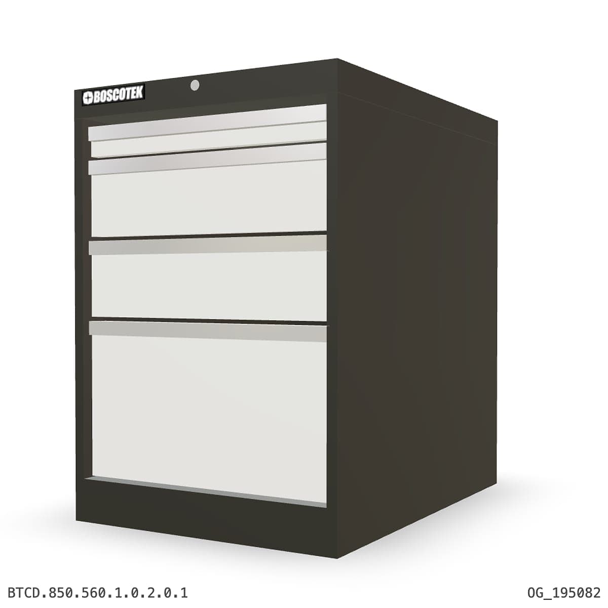 HD Cabinet 560W × 850H — D Series, 4-Drawer by OPIE Manufacturing Group