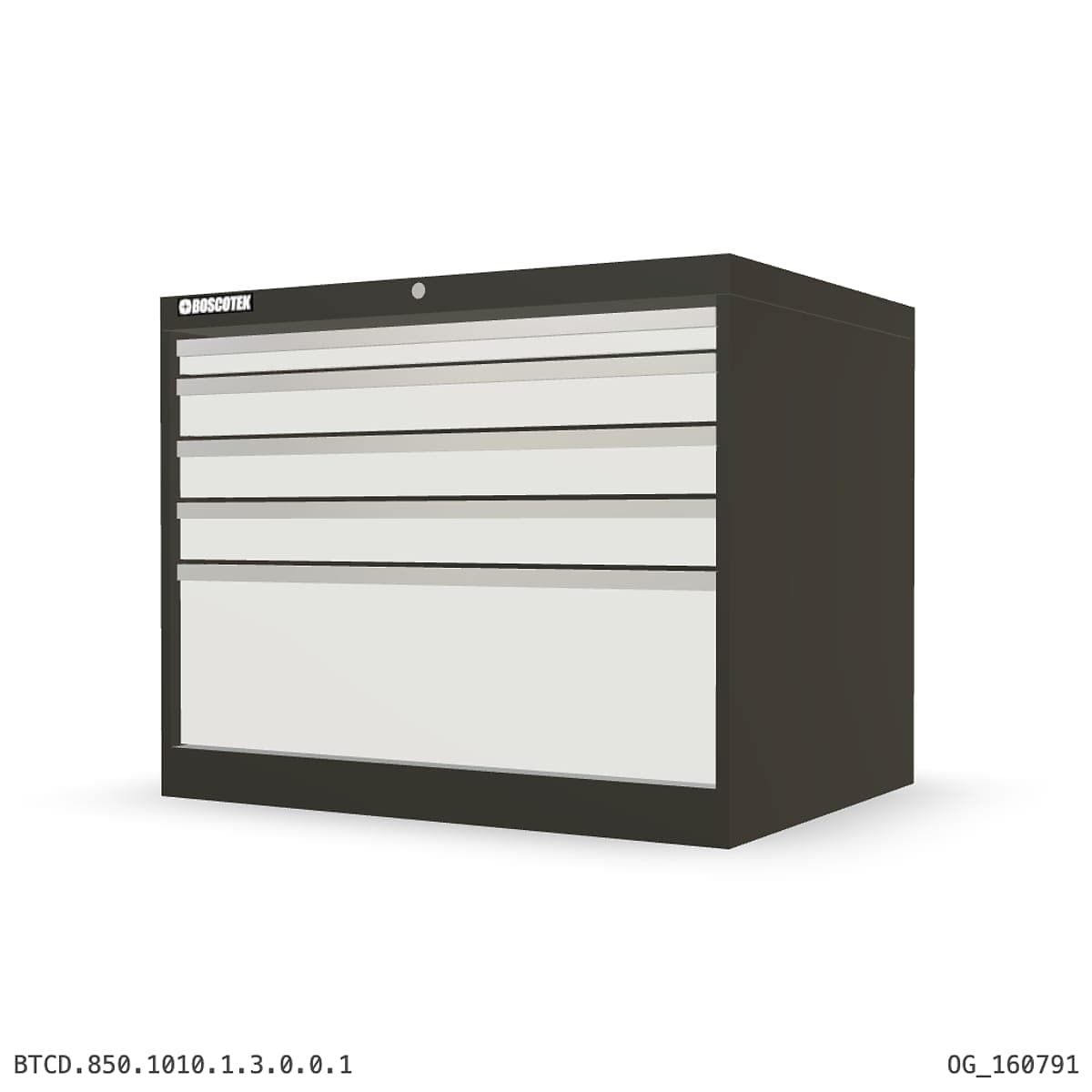 HD Cabinet 1010W × 850H — D Series, 5-Drawer by OPIE Manufacturing Group
