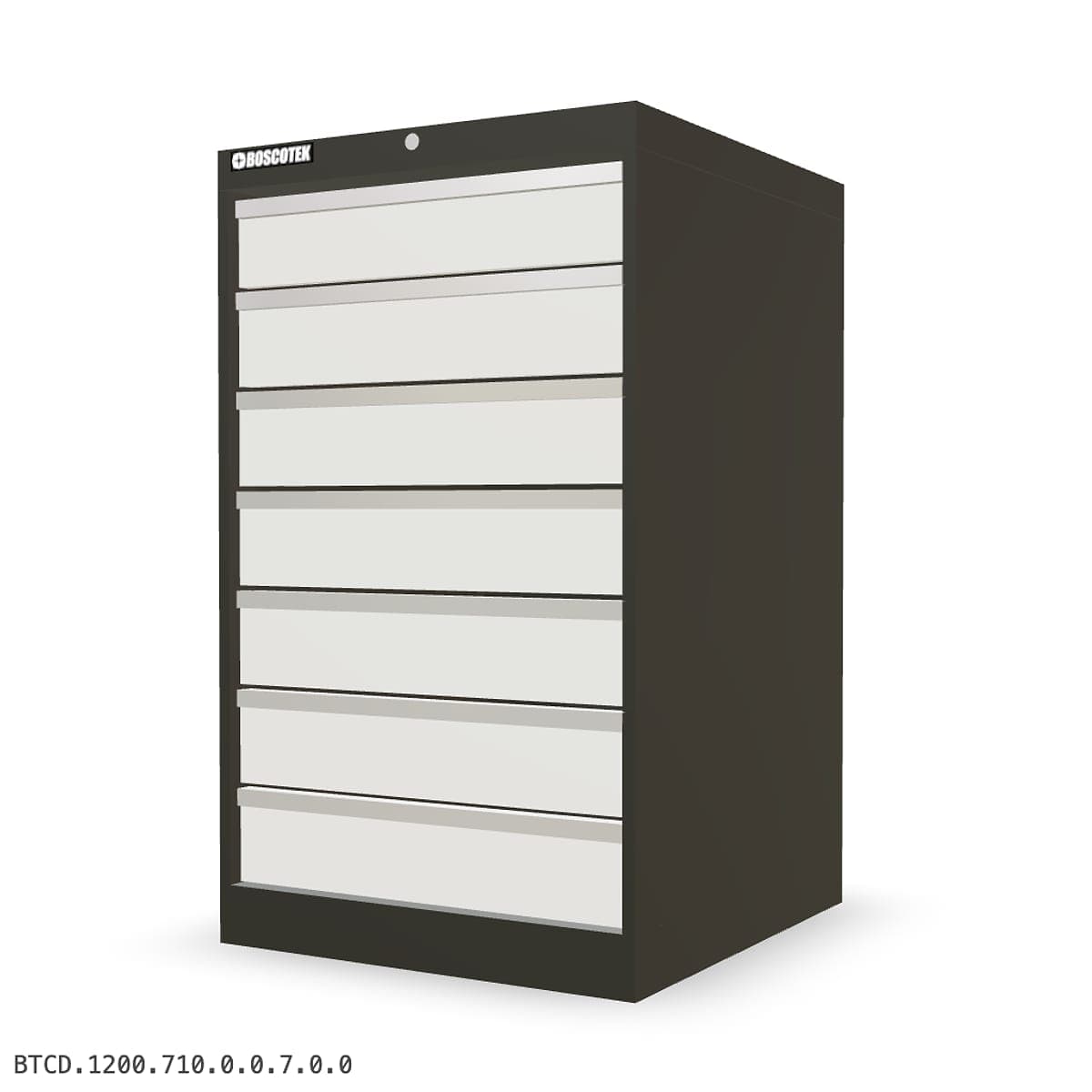HD Cabinet 710W × 1200H — D Series, 7-Drawer by OPIE Manufacturing Group