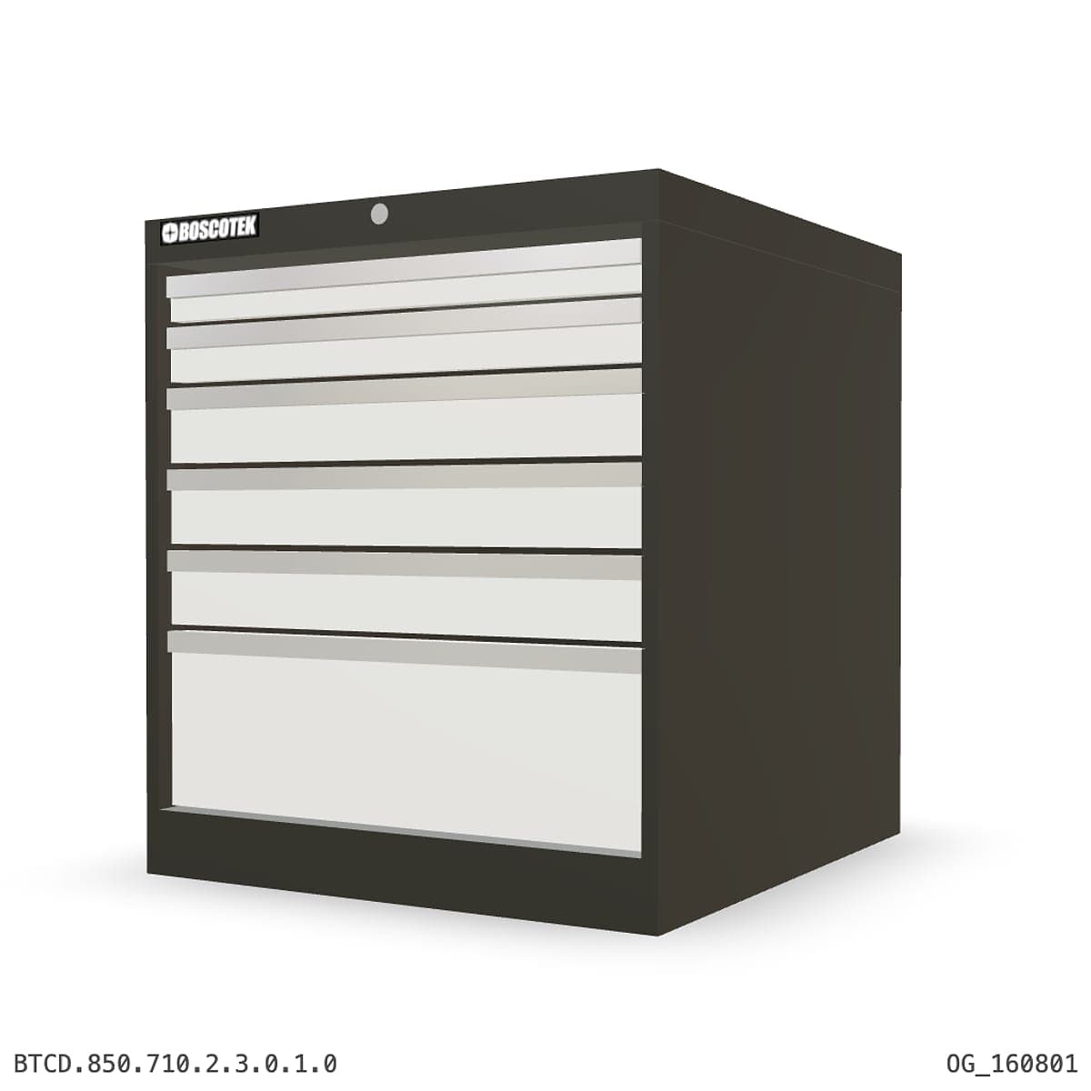 HD Cabinet 710W × 850H — D Series, 6-Drawer by OPIE Manufacturing Group