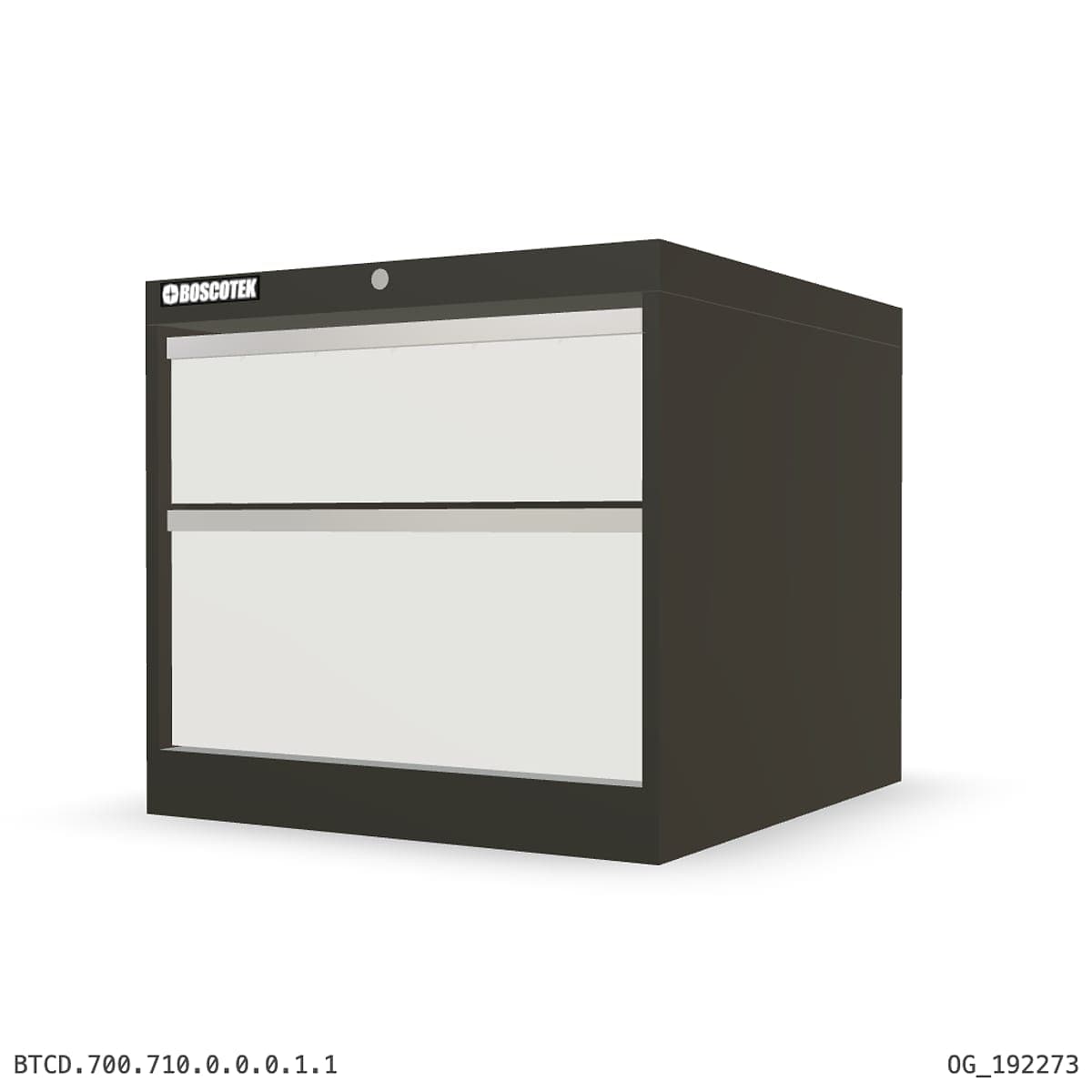 HD Cabinet 710W × 700H — D Series, 2-Drawer by OPIE Manufacturing Group