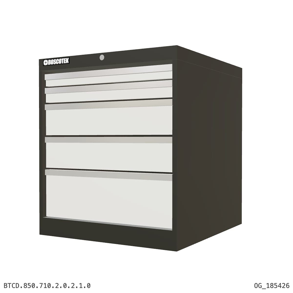 HD Cabinet 710W × 850H — D Series, 5-Drawer by OPIE Manufacturing Group