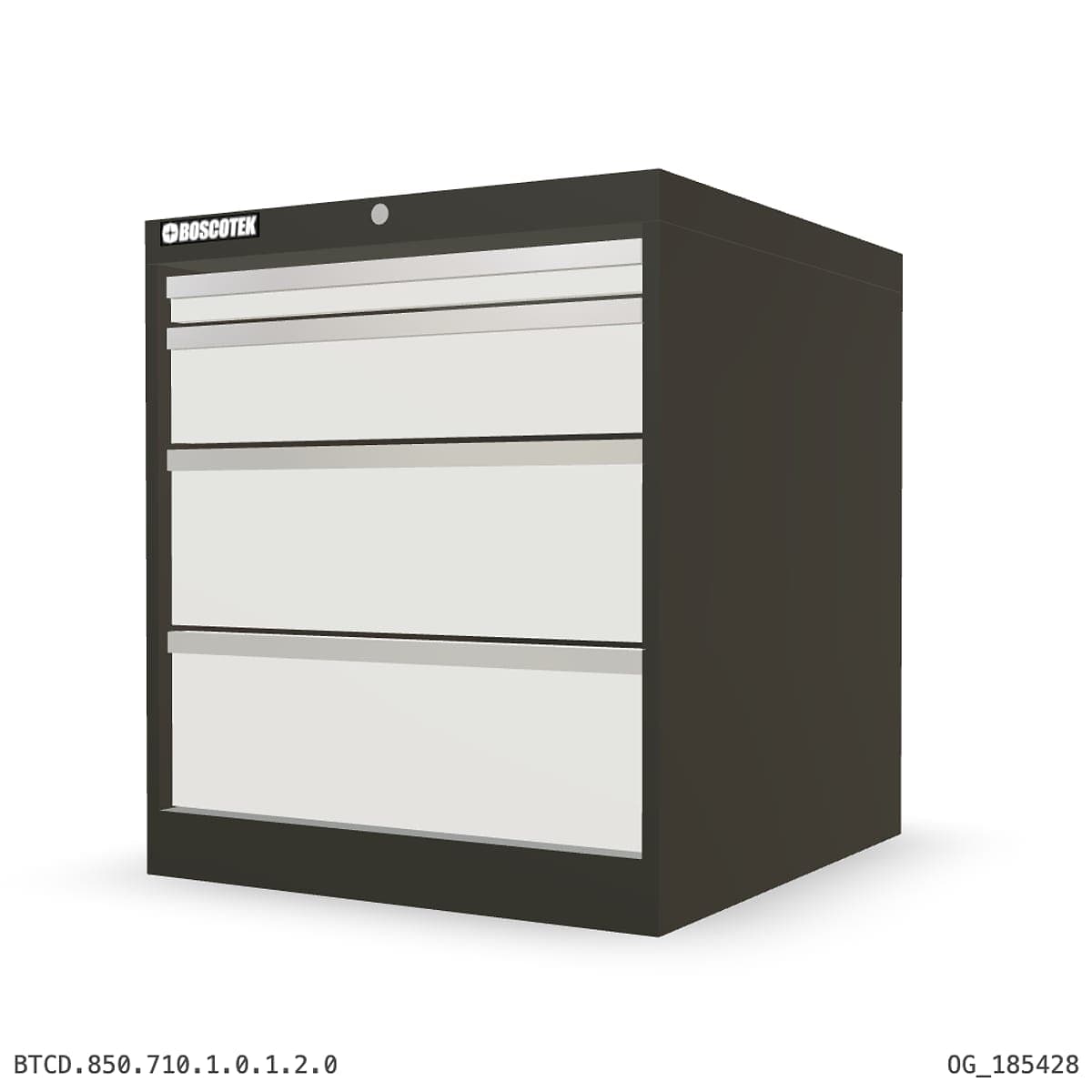 HD Cabinet 710W × 850H — D Series, 4-Drawer by OPIE Manufacturing Group