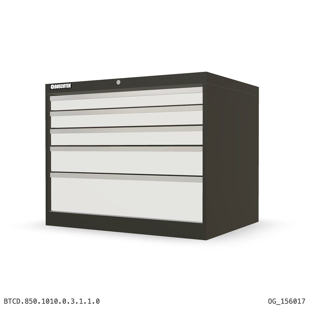 HD Cabinet 1010W × 850H — D Series, 5-Drawer by OPIE Manufacturing Group