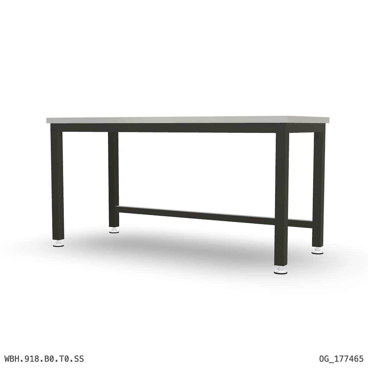 Heavy Duty Workbench 1800mm — Stainless Steel (1.2mm 304) by OPIE Manufacturing Group
