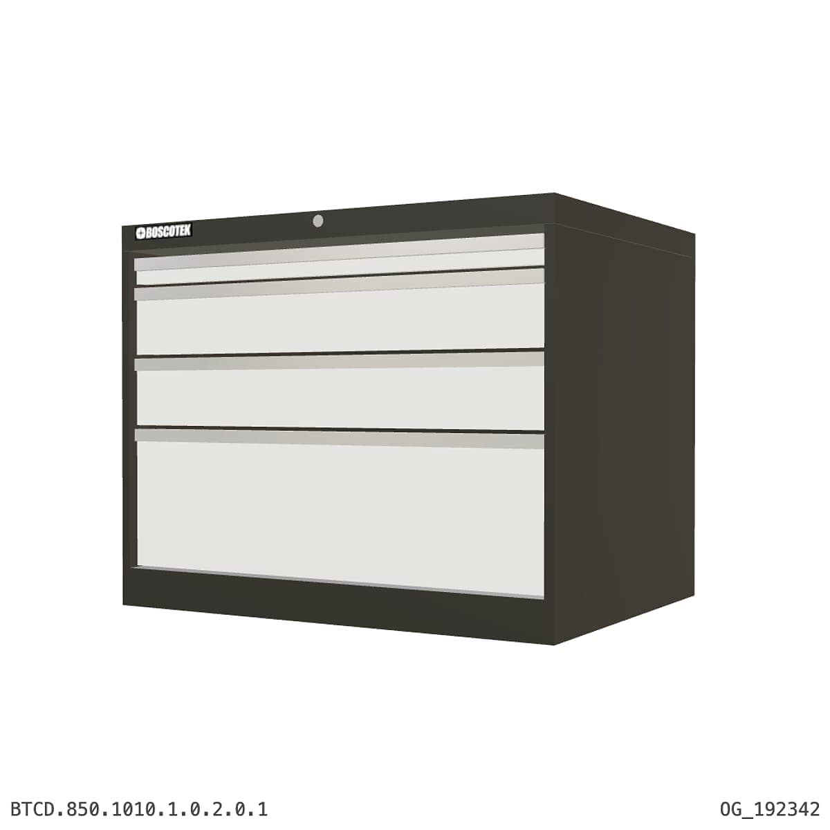 HD Cabinet 1010W × 850H — D Series, 4-Drawer by OPIE Manufacturing Group