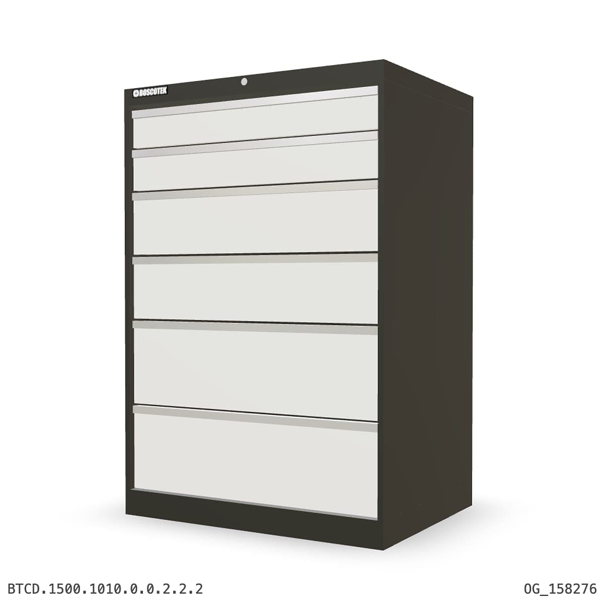 HD Cabinet 1010W × 1500H — D Series, 6-Drawer by OPIE Manufacturing Group