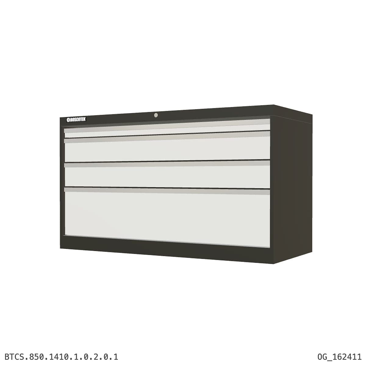 HD Cabinet 1410W × 850H — S Series, 4-Drawer by OPIE Manufacturing Group