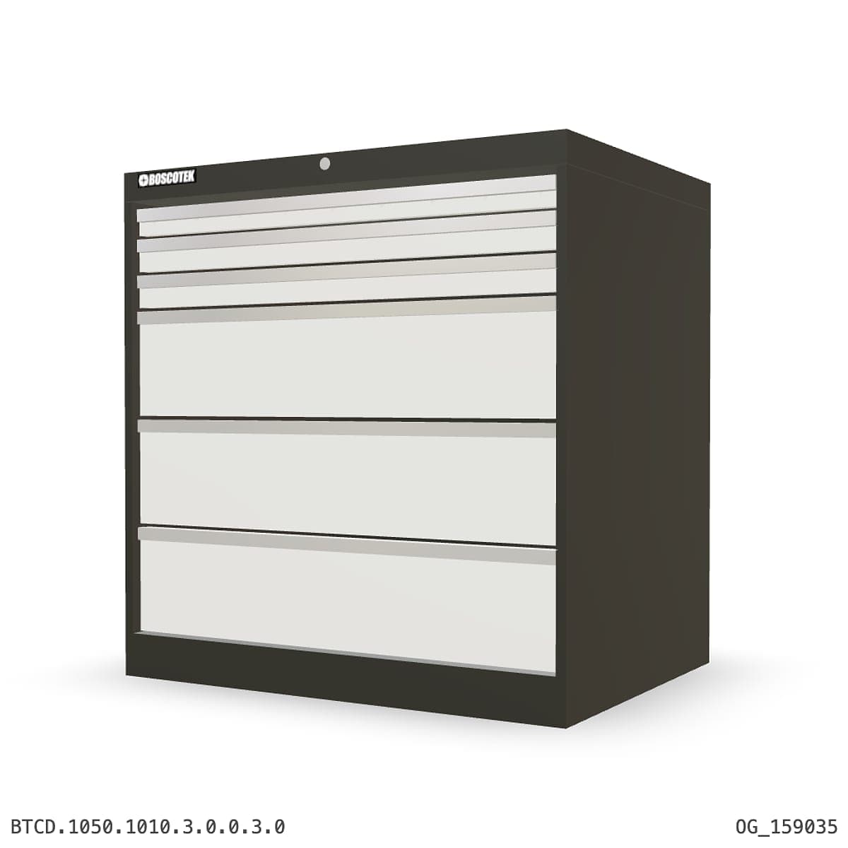 HD Cabinet 1010W × 1050H — D Series, 6-Drawer by OPIE Manufacturing Group