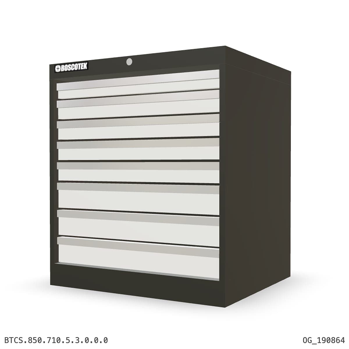 HD Cabinet 710W × 850H — S Series, 8-Drawer by OPIE Manufacturing Group