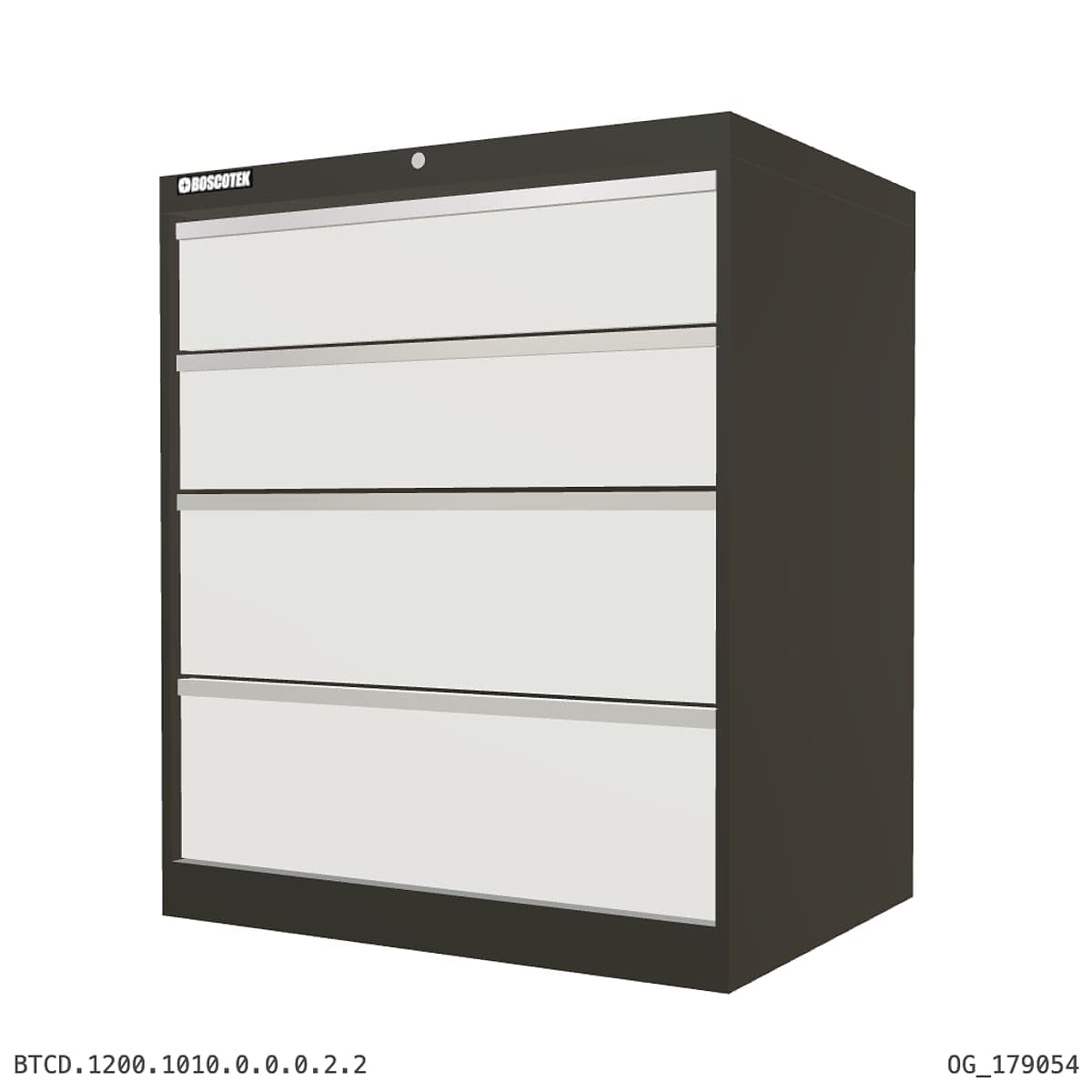 HD Cabinet 1010W × 1200H — D Series, 4-Drawer by OPIE Manufacturing Group