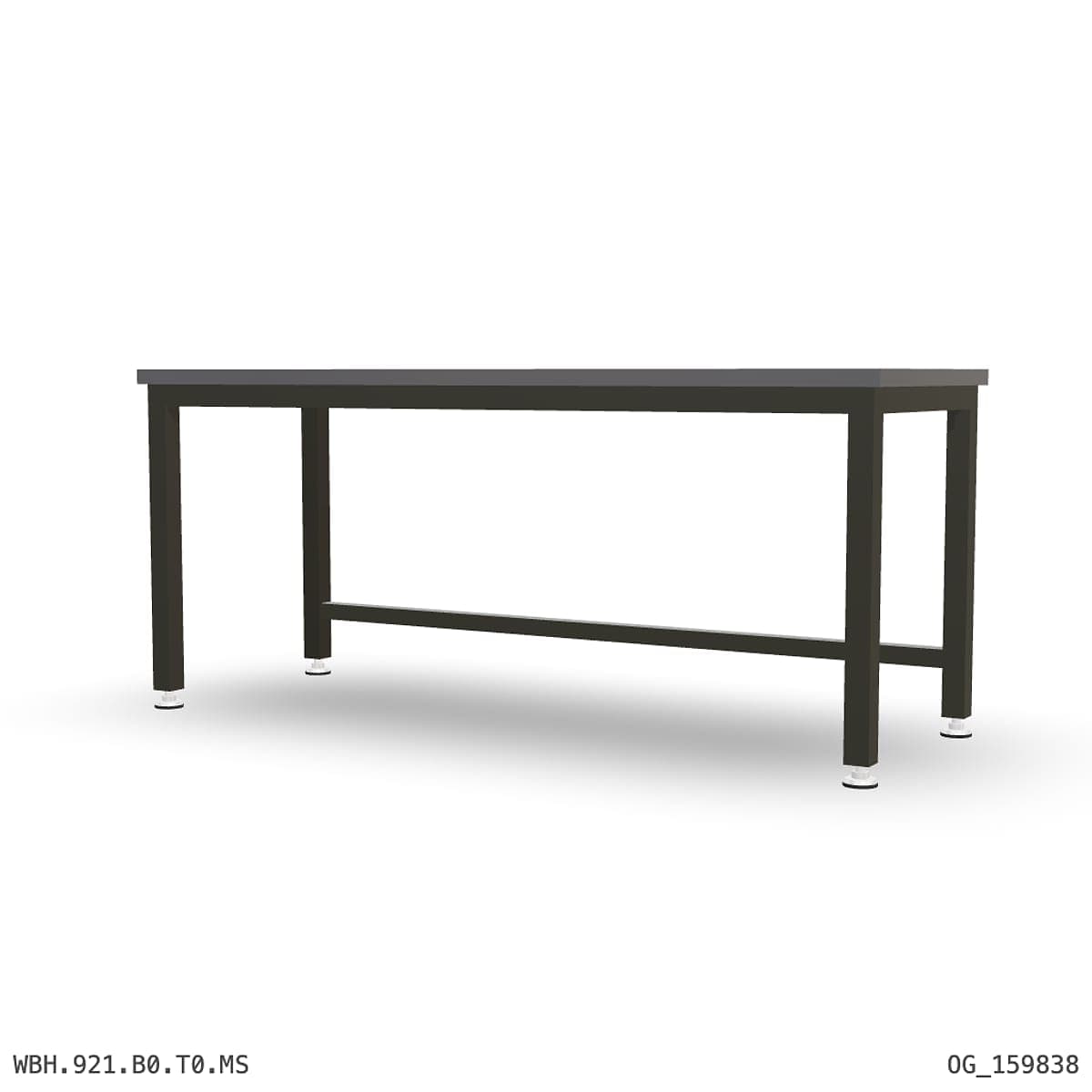 Heavy Duty Workbench 2100mm — 2mm Mild Steel by OPIE Manufacturing Group