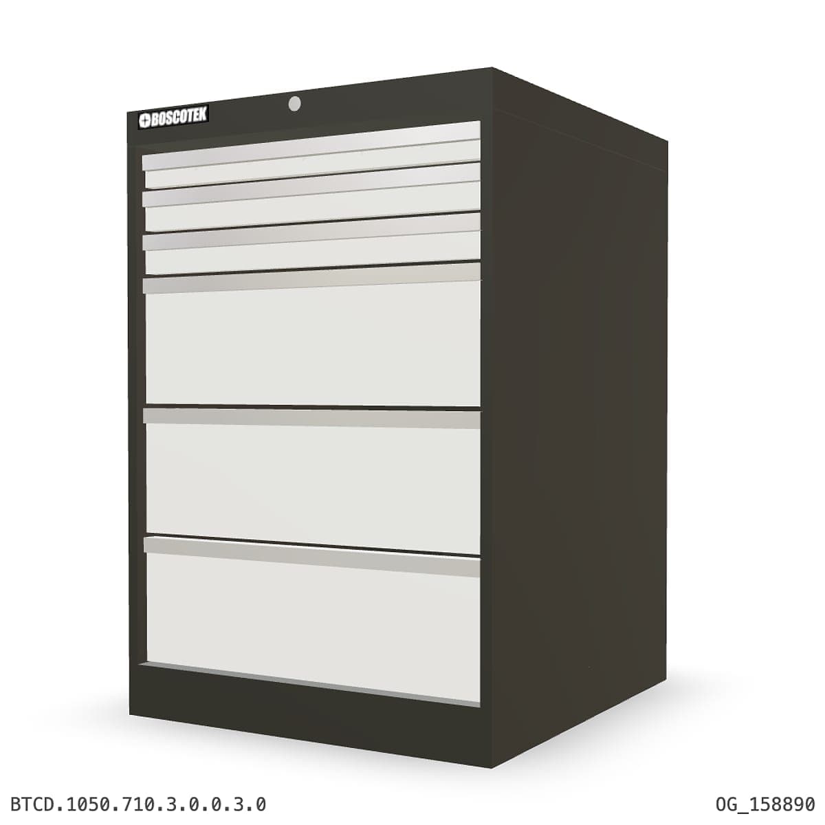 HD Cabinet 710W × 1050H — D Series, 6-Drawer by OPIE Manufacturing Group