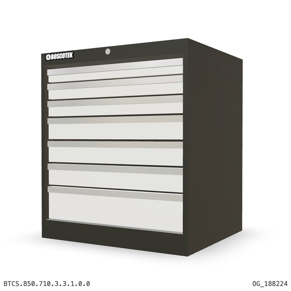 HD Cabinet 710W × 850H — S Series, 7-Drawer by OPIE Manufacturing Group