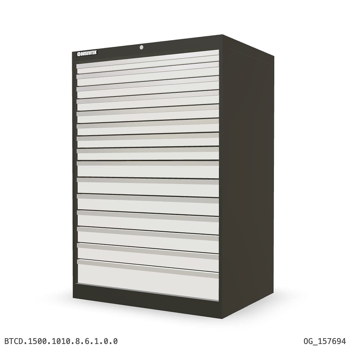HD Cabinet 1010W × 1500H — D Series, 15-Drawer by OPIE Manufacturing Group