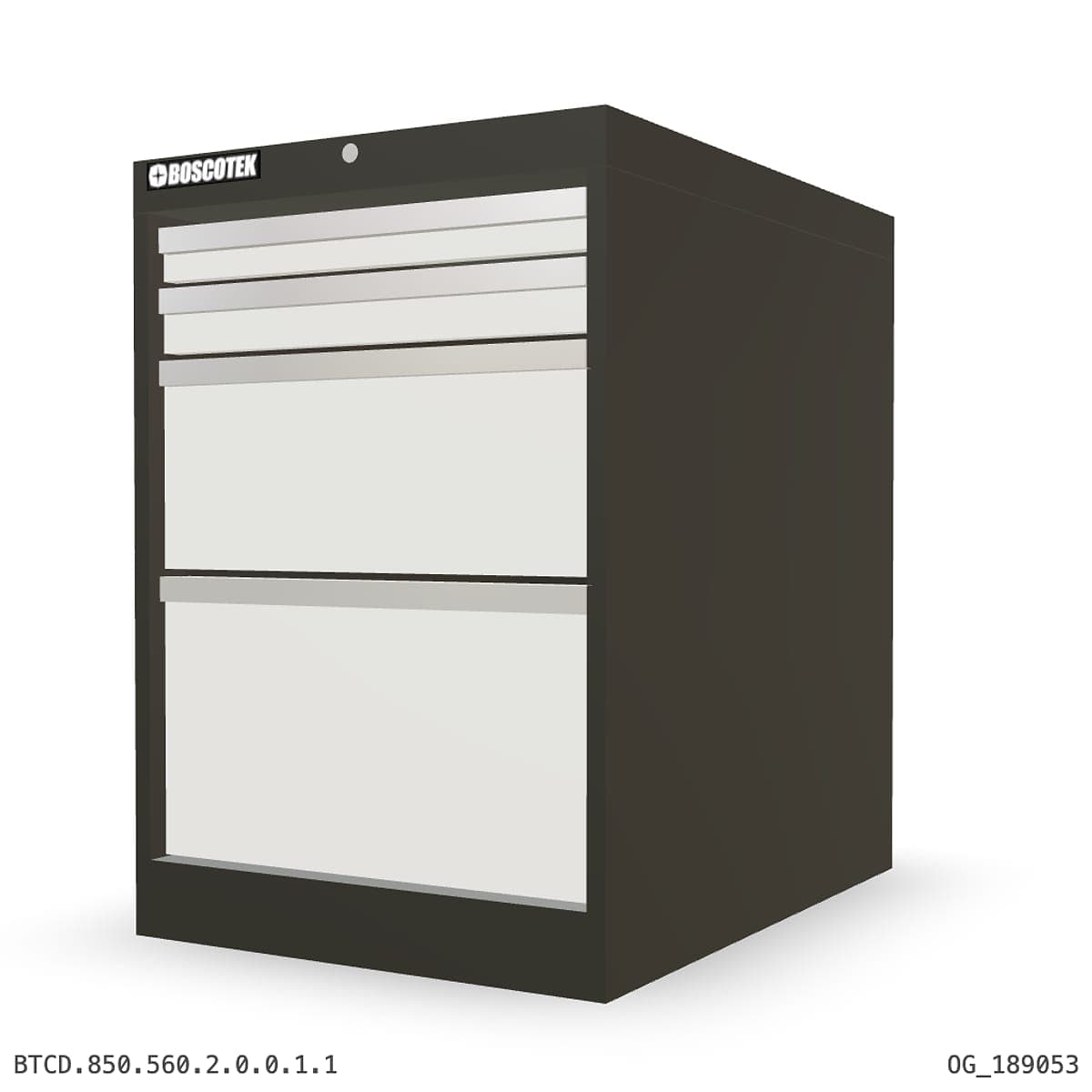 HD Cabinet 560W × 850H — D Series, 4-Drawer by OPIE Manufacturing Group