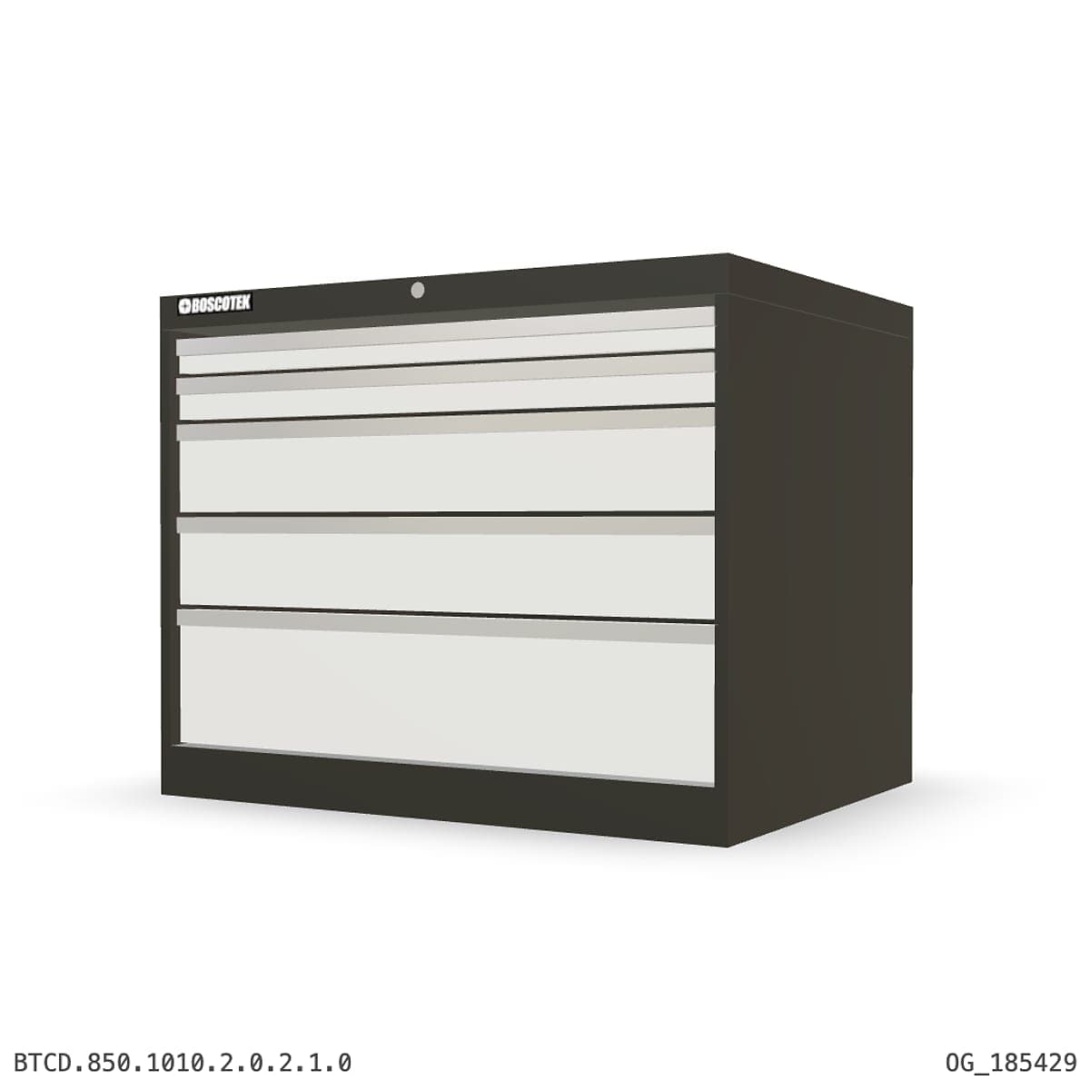 HD Cabinet 1010W × 850H — D Series, 5-Drawer by OPIE Manufacturing Group