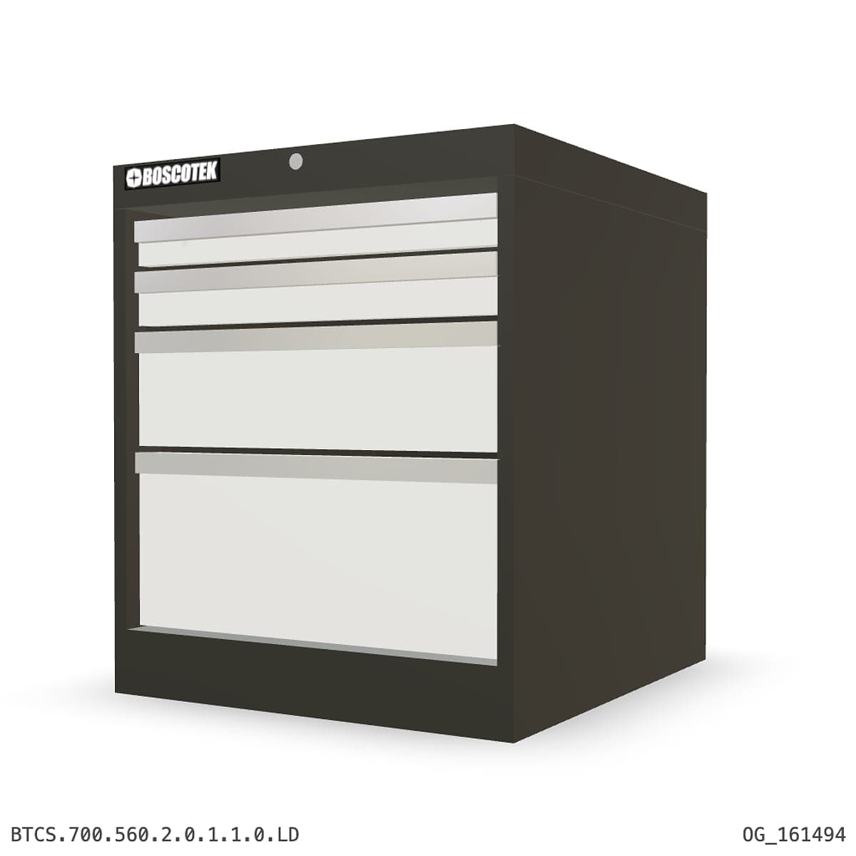 HD Cabinet 560W × 700H — S Series, 4-Drawer by OPIE Manufacturing Group