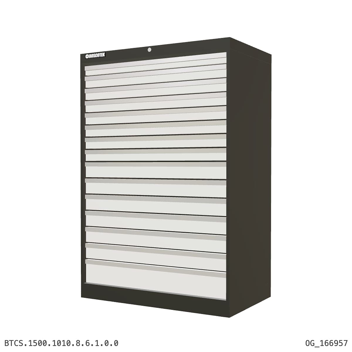 HD Cabinet 1010W × 1500H — S Series, 15-Drawer by OPIE Manufacturing Group