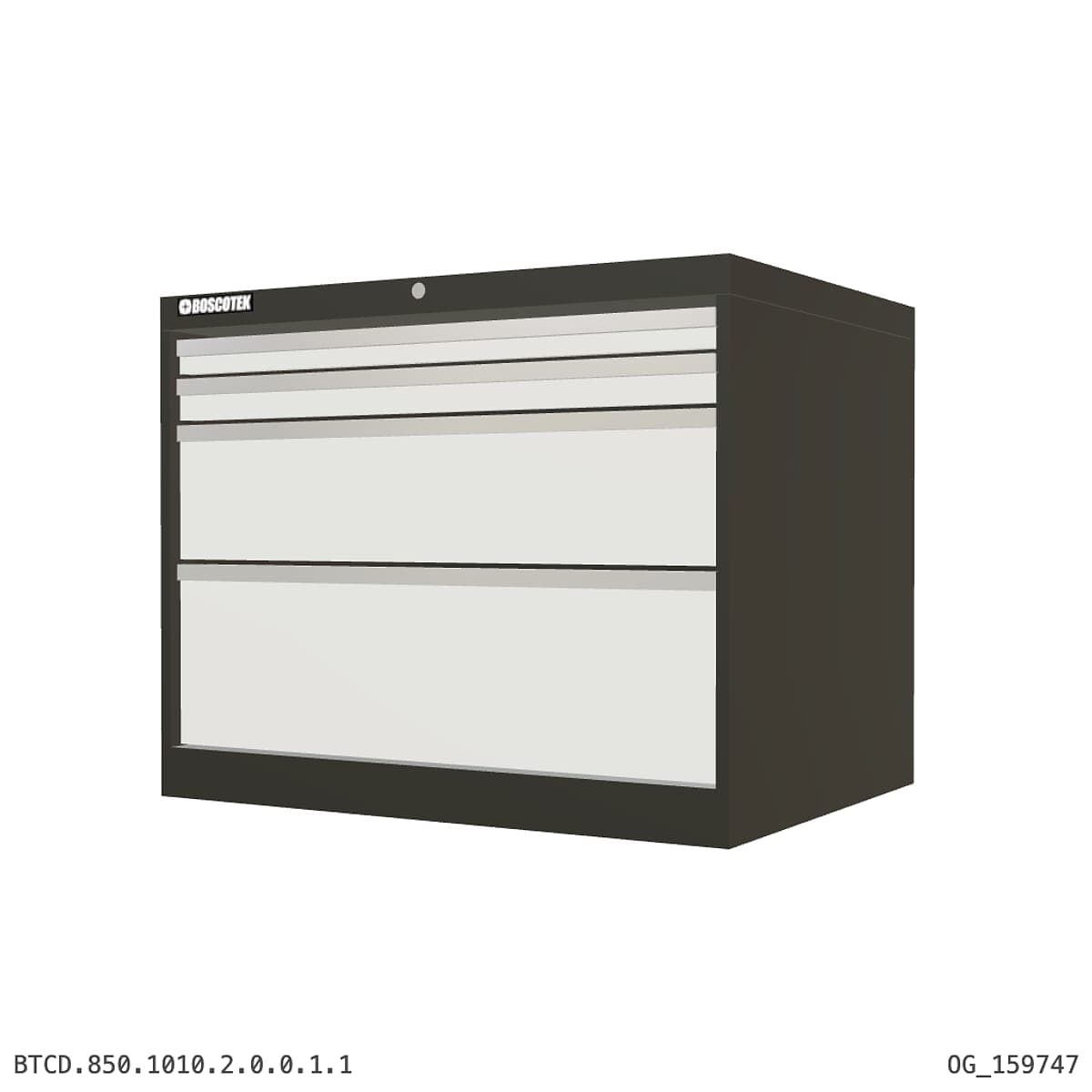 HD Cabinet 1010W × 850H — D Series, 4-Drawer by OPIE Manufacturing Group